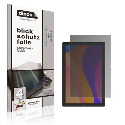 Blickschutzfolie für Digma CITI 1313C 4G matt Schutzfolie Folie Display Schutz
