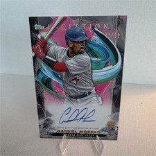 Topps 2023 Inception Gabriel Moreno Autograph Magenta Rookie 77/99 Blue Jays