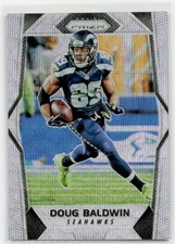 2017 Panini Prizm Doug Baldwin Prizm Blue Wave 5/149 #187
