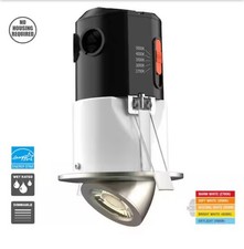 Commercial Electric Premium Downlight 3 in. 2700K - 5000K Dark Bronze Gimbal Kit