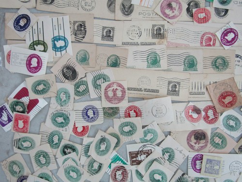 Nystamps EE. UU. Libro trasero corte cuadrado colección de sellos antiguos alto costo 27am - Imagen 5 de 10
