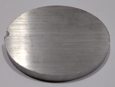4" Diameter x 3/8" thick, Disc, Circle, Round, 6061-T6Aluminum