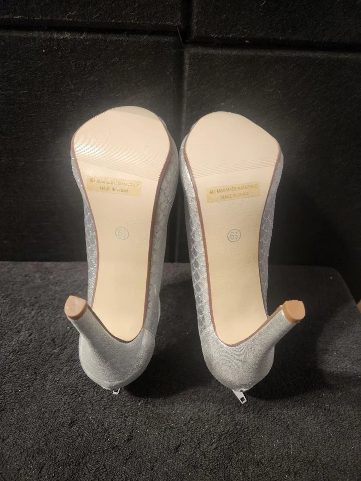 Туфли-лодочки на шпильке Lasonia Silver Style M4919 размер 6 1/2 - Изображение 4 из 4