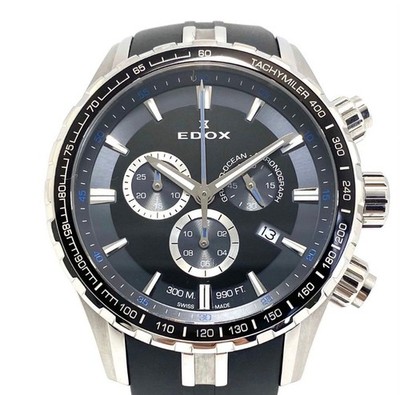 Excellent Watch Men EDOX Grand Ocean Chronograph