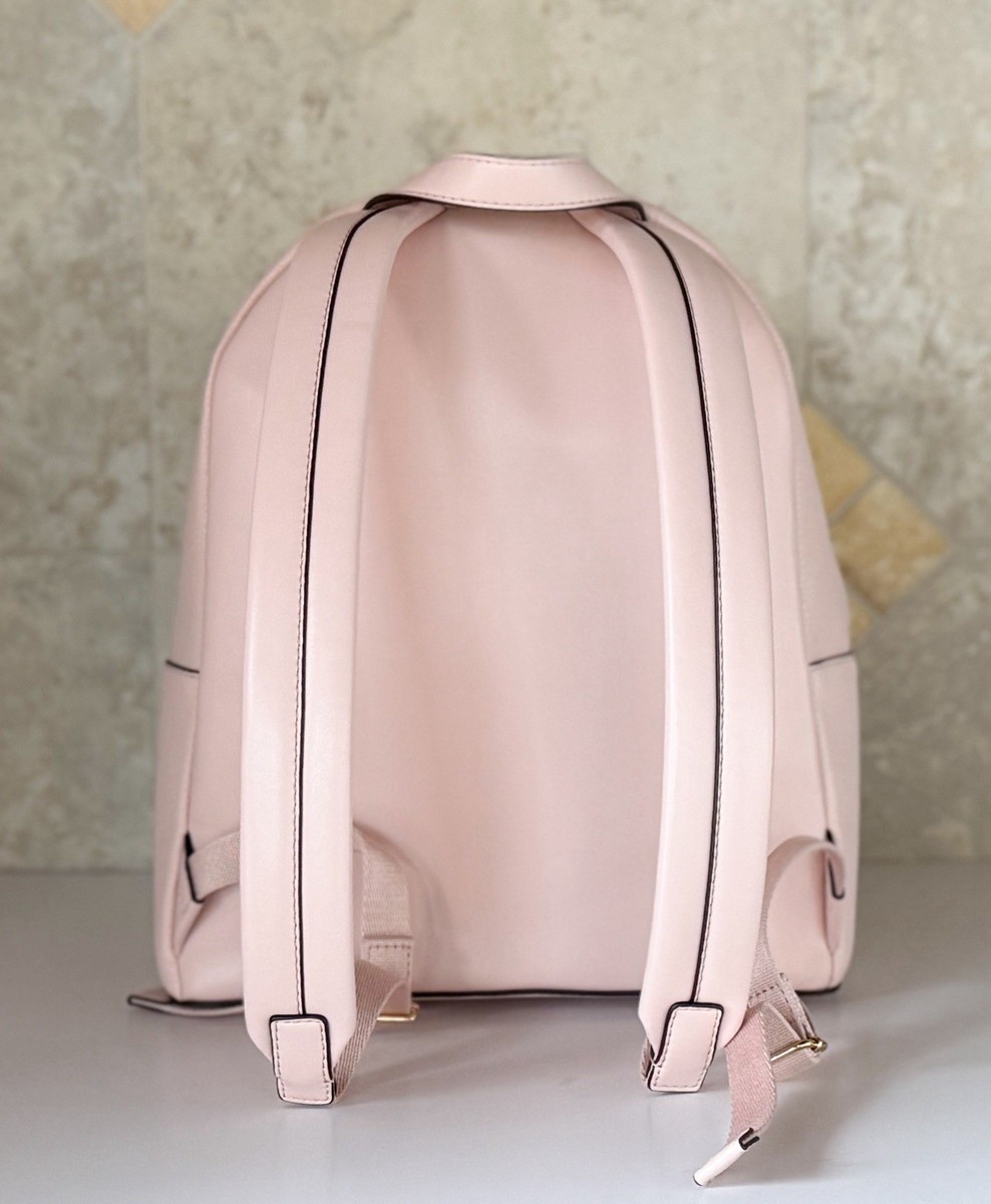 Michael Kors Slater Medium Chain Backpack Powder Blush Pink | eBay