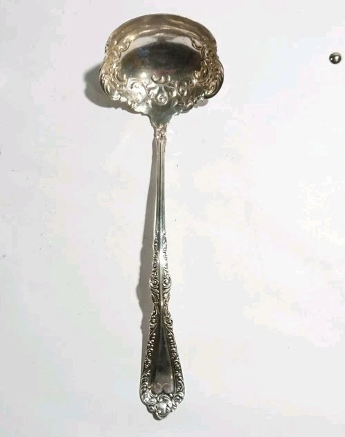International Wm. Rogers Plymouth Silver Plated Bouillon Ladle