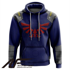 Zelda Shield Style Hoodie
