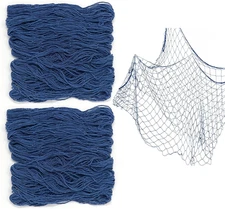 Fish Net Decoration Nautical Netting Decor - Fishing Net Decor, Mermaid Birth...