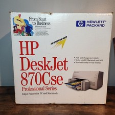HP DeskJet 870Cse Inkjet Printer C4565A   Sea...