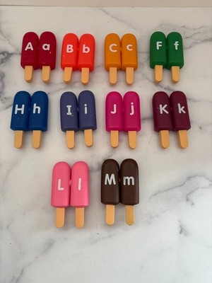 Learning Resources Smart Snacks Alpha Pops Letter REPLACEMENT Pieces - U Pick