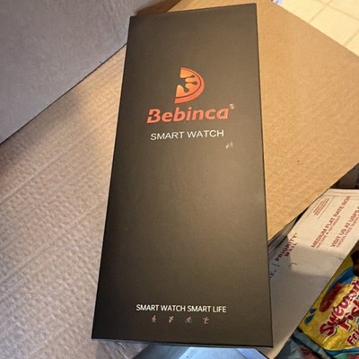 Bebinca G103 Smart Watch Pink Silicone Band Heart Rate Sleep Fitness Tracker