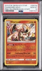 2019 POKEMON SM BLACK STAR PROMO TEAM UP PRERELEASE-STAFF CHARIZARD-HOLO PSA 10