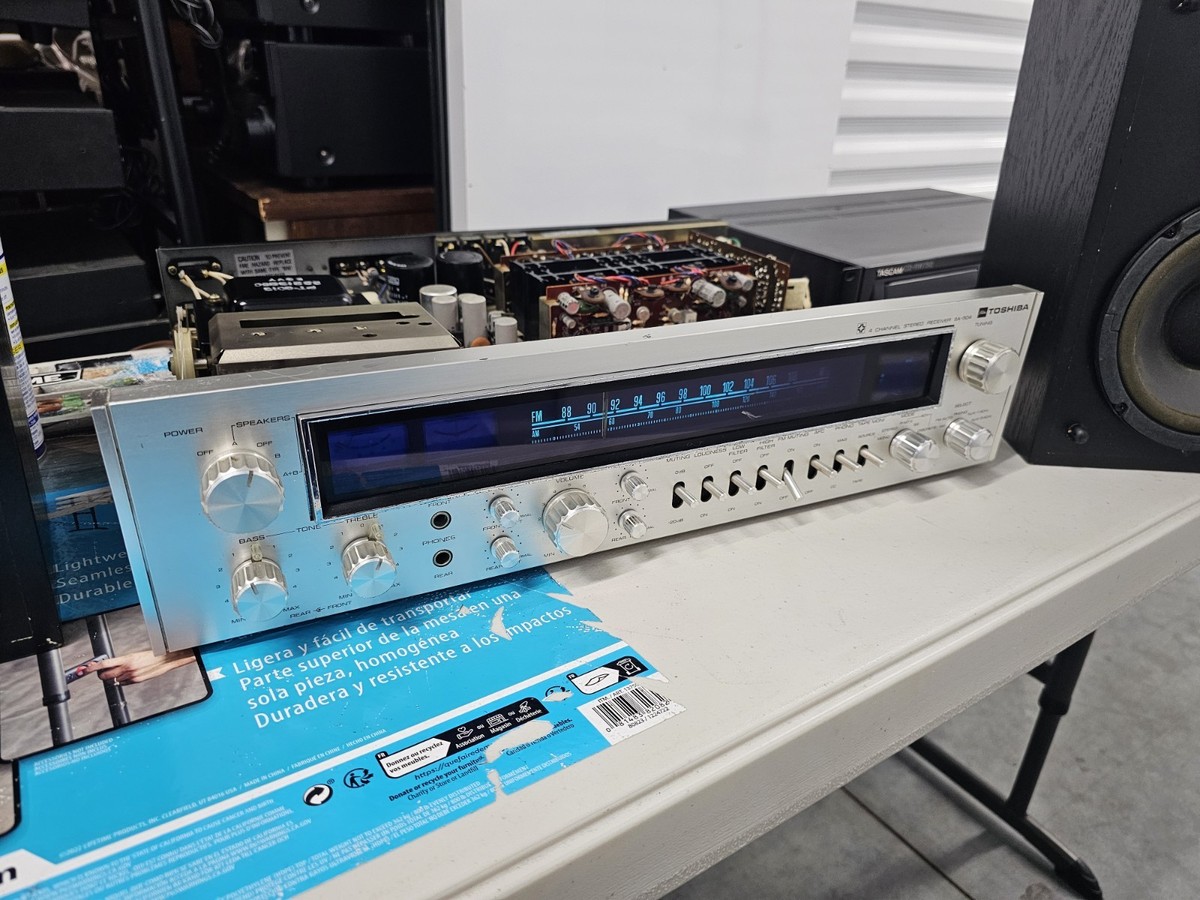 Vintage Toshiba SA-504 Stereo Receiver 4 Channel | eBay