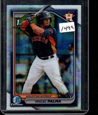 2024 Bowman Chrome 1ST #BCP-166 Miguel Palma Prospects Refractors #/499
