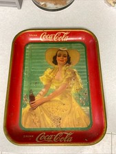 Vintage ORIGINAL 1938 Coca Cola Tray Original...