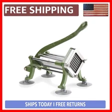 42306 Commercial Grade French Fry Cutter - Effortless 3/8" Cuts with Durable ...