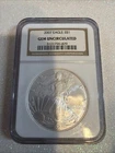 2007 Silver American Eagle 1 Dollar NGC Gem Uncirculated