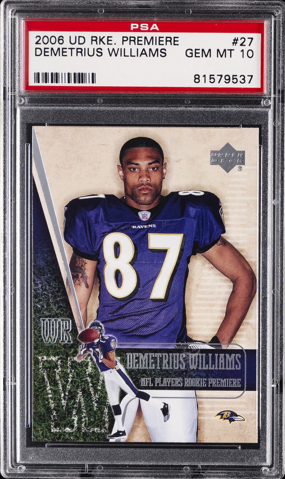 Demetrius Williams Upper Deck Rookie Premiere #27 Base