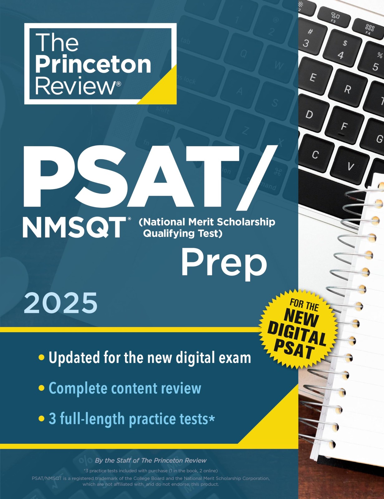 Princeton Review PSAT/NMSQT Prep, 2025: 3 Pract. Review**