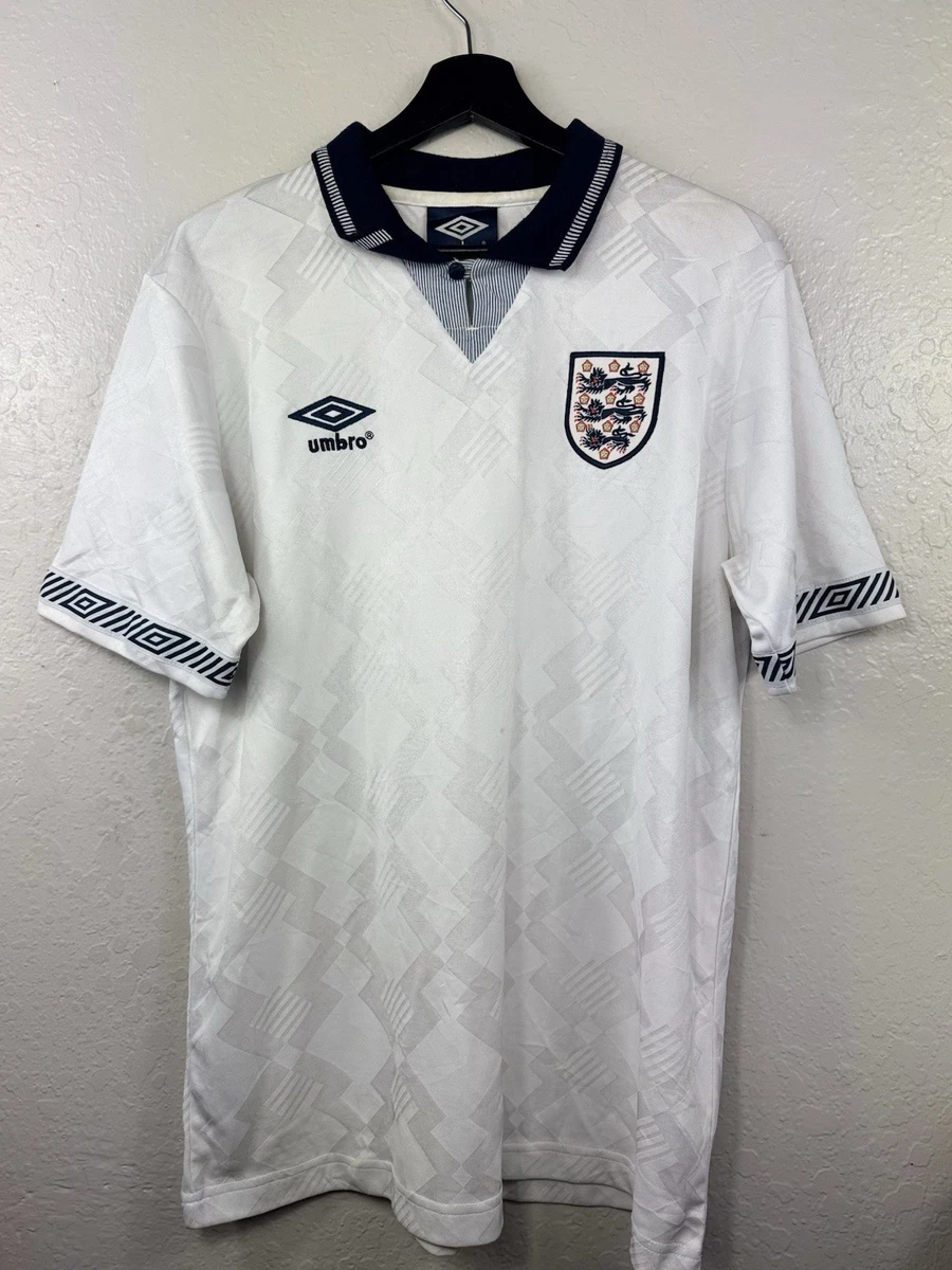 World Cup Retro England Shirt Umbro Vintage England 1998 FIFA