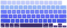 ProElife Keyboard Cover Skin for 2025-2022 MacBook Air 13.6 inch 15.3 inch M4 M3