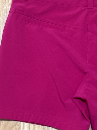 Nike Dri Fit Youth Girls XL Golf Shorts Pink Fuchsia Athletic Performance EUC - Picture 13 of 15