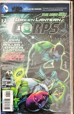 Green Lantern Corps #7 New 52 DC Comics John Stewart Guy Gardner