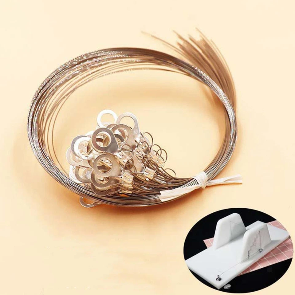 10Pcs Soap Cutter Replacement Wires Soap Making Supplies 0.5mm Steel Wires - Image 4 of 4