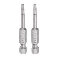 "2 StüCk 1/4\" Sechskantschaft TT10 Magnetkopf 2\" LäNge Torx Bits"