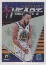 2018-19 Panini Donruss Optic All Heart Holo Prizm Stephen Curry #20 07rn