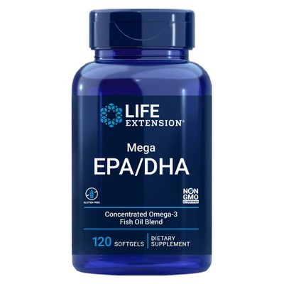 Mega EPA/DHA 120 Softgels  by Life Extension