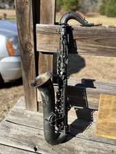 1925 Buescher C-Melody Saxophone   Artiste Model Stencil   Low Pitch   Elkhart