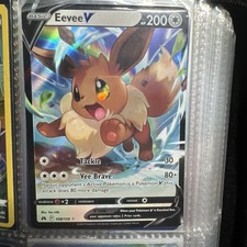 Eevee V 108/159 SWSH: Crown Zenith Holo on eBay
