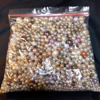 Bulk Mixed Lot Simulated Pearls/Peals? 700g