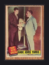1962 Topps Babe Ruth Special #136 Babe Joins Yanks  EX+