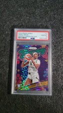 2024 Panini Prizm WNBA Groovy Green /25 - Angel Reese #12 (RC) Rookie - PSA 10