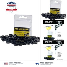 Danco Assorted Flat Washer Pro Set, 100-Piece, Black 34441
