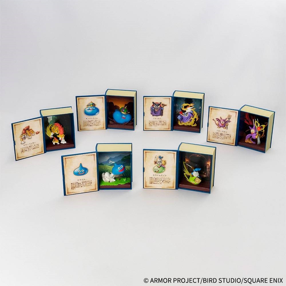 Coffret Cadeau Dragon Quest Set de 6 Figurines Monstres Adventure Book