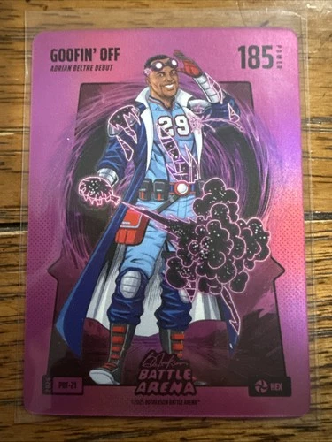 Goofin’ Off (Adrian Beltre) 2026 Bo Jackson Battle Arena #PBF-21 Hex 1/1 PBF