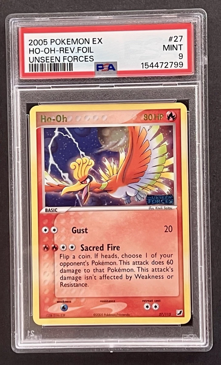 【psa9】シャワーズ ★ 19/115 unseen forces 英語版 Ho-Oh Pokémon TCG EX Unseen Forces Individual Collectible Card