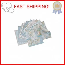 Stamperia International KFT Paper Pad 10 Sheets Double-Sided Azulejos, 30.5 x 30