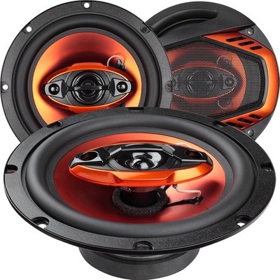2) STX Audio 6.5'' 650 Watt Max 4-Way Car Audio Coaxial Speakers - Rev22