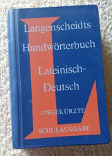 Langenscheidt Wörterbuch Lateinisch-Deutsch ungekürzte Schulausgabe