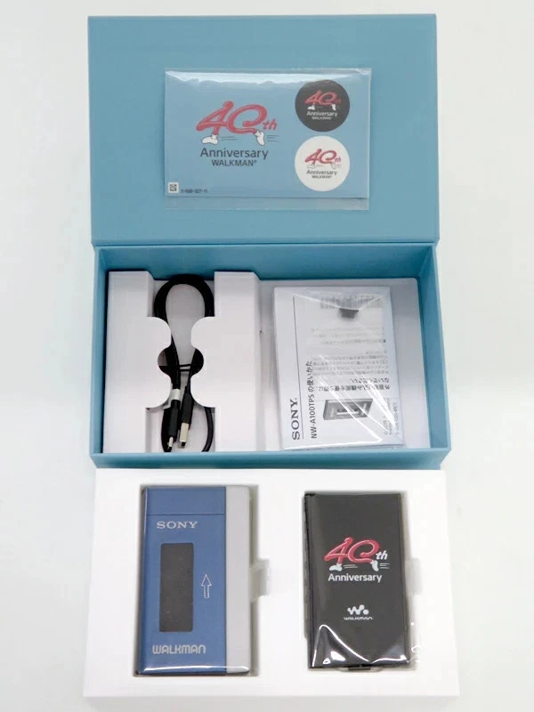 Sony Walkman 40th Anniversary Model NW-A100TPS 16Go Hi-Res Bluetooth Japon Neuf