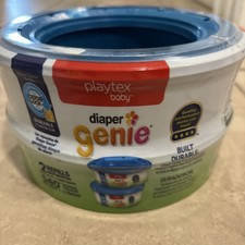 2 refills Playtex Diaper Genie Refills For Diaper Genie Diaper Pails