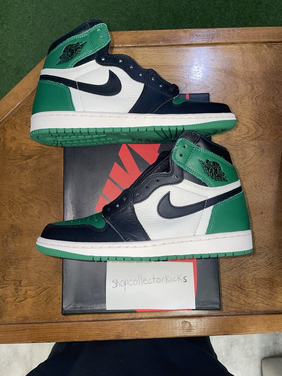 pine green jordan 1 size 9.5
