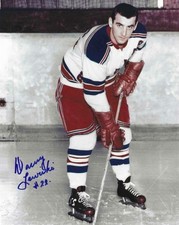 Auotographed  8x10 Danny Lewicki  New York Rangers 8x10 Photo -  w/ COA