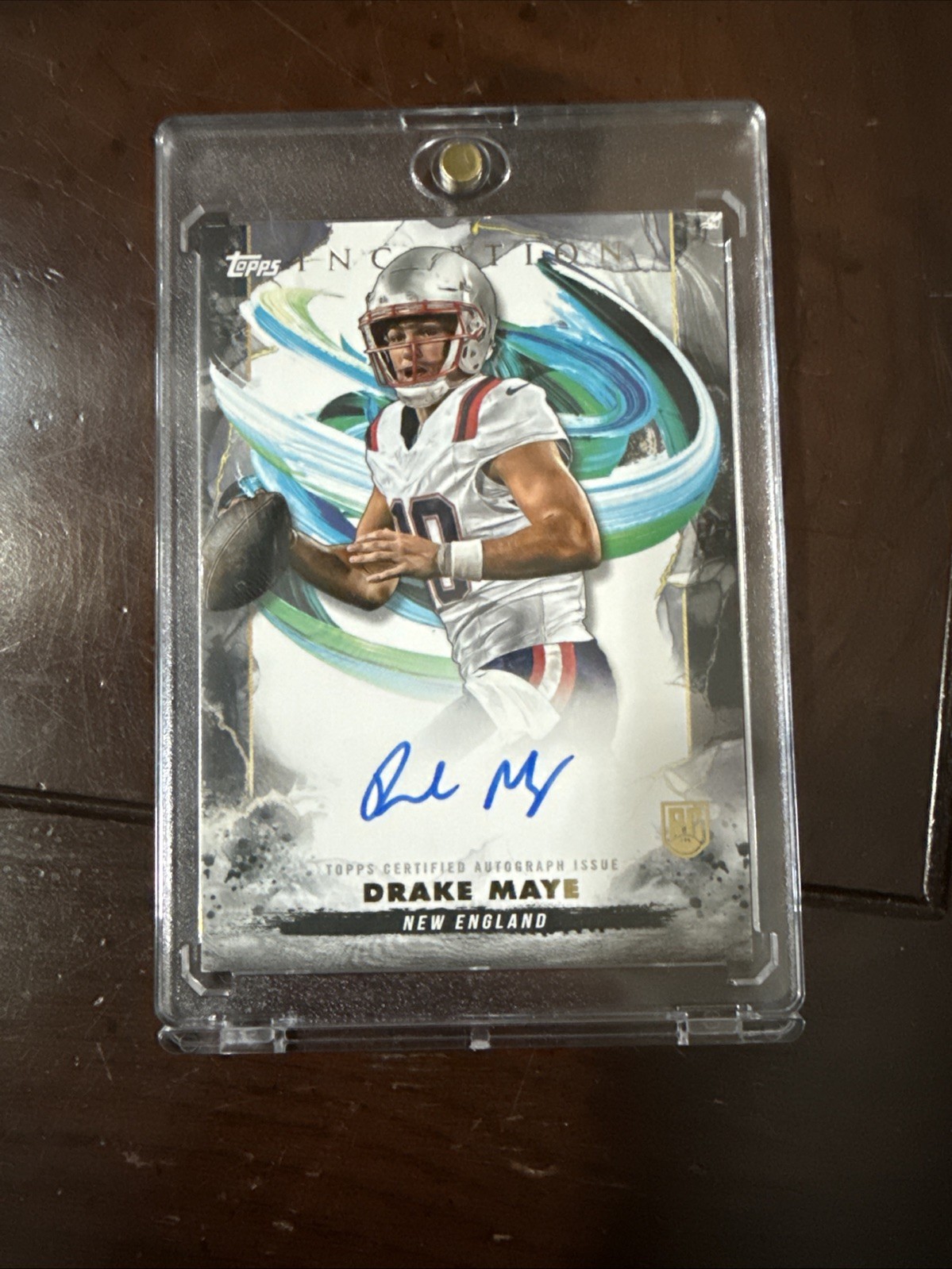2024 Topps Inception - Rookie Autographs Drake Maye #RA-DM (AU, RC)