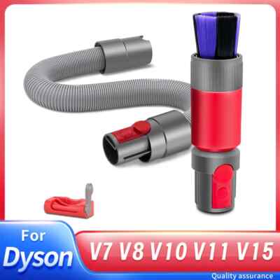 Scratch-free Dusting Brush + Flexible Extension Hose Attachment Cordless Vacuum