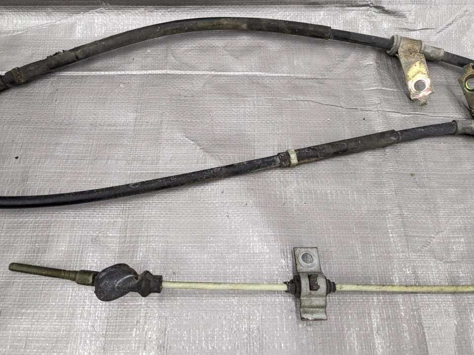 Mazda Miata 1990-1997 OEM NA cables de freno de emergencia freno eléctrico par de cables de freno eléctrico Foto 3 de 4